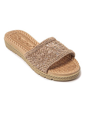 Sandali playa donna Brasileras suola in gomma