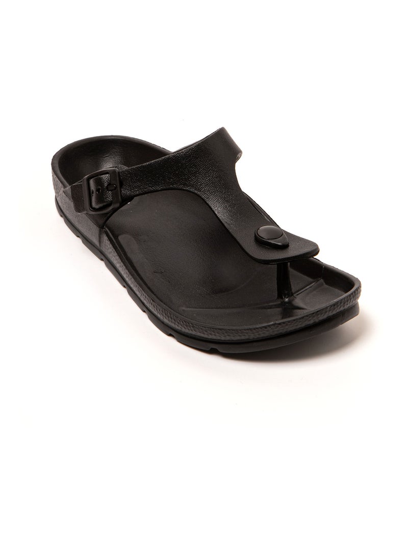 Sandali playa unisex Brasileras suola in gomma Nero - Kiabi