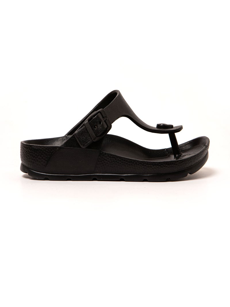 Sandali playa unisex Brasileras suola in gomma Nero - Kiabi