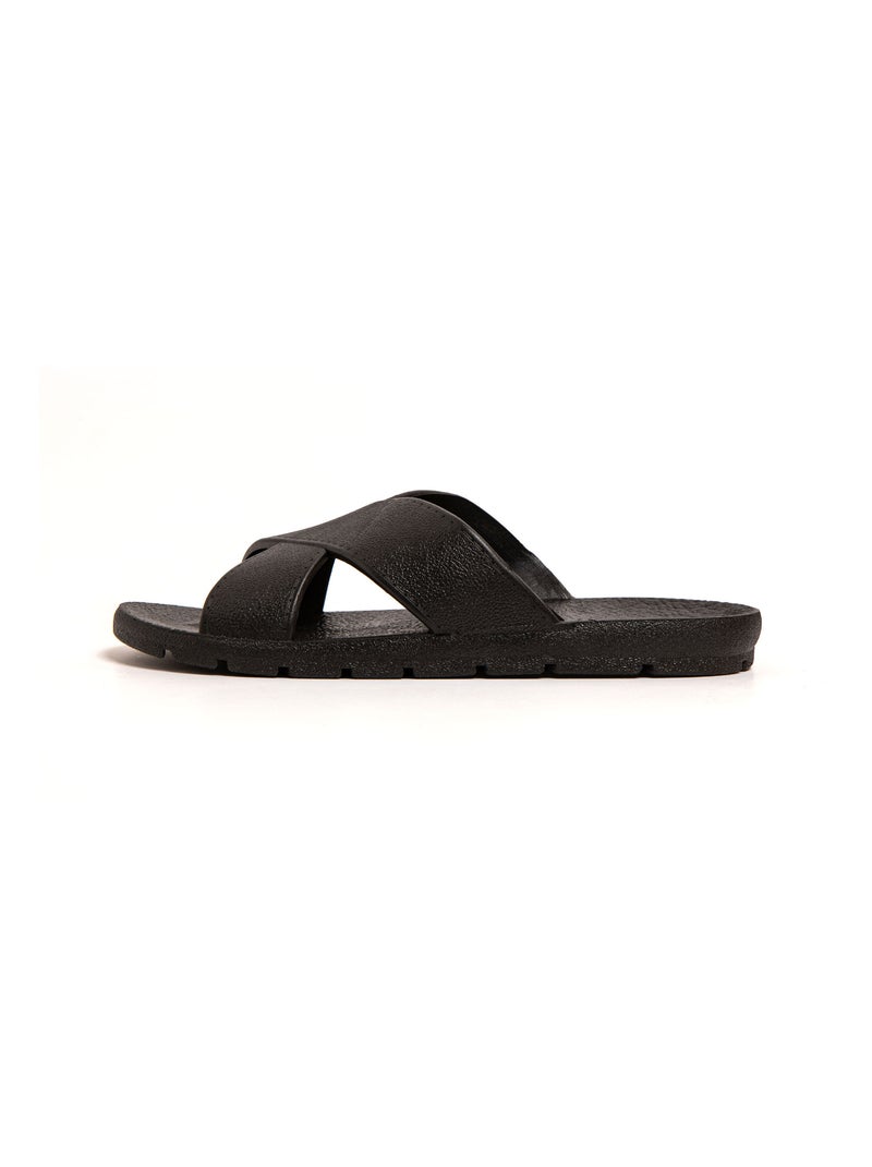 Sandali playa uomo Brasileras suola in gomma Nero - Kiabi