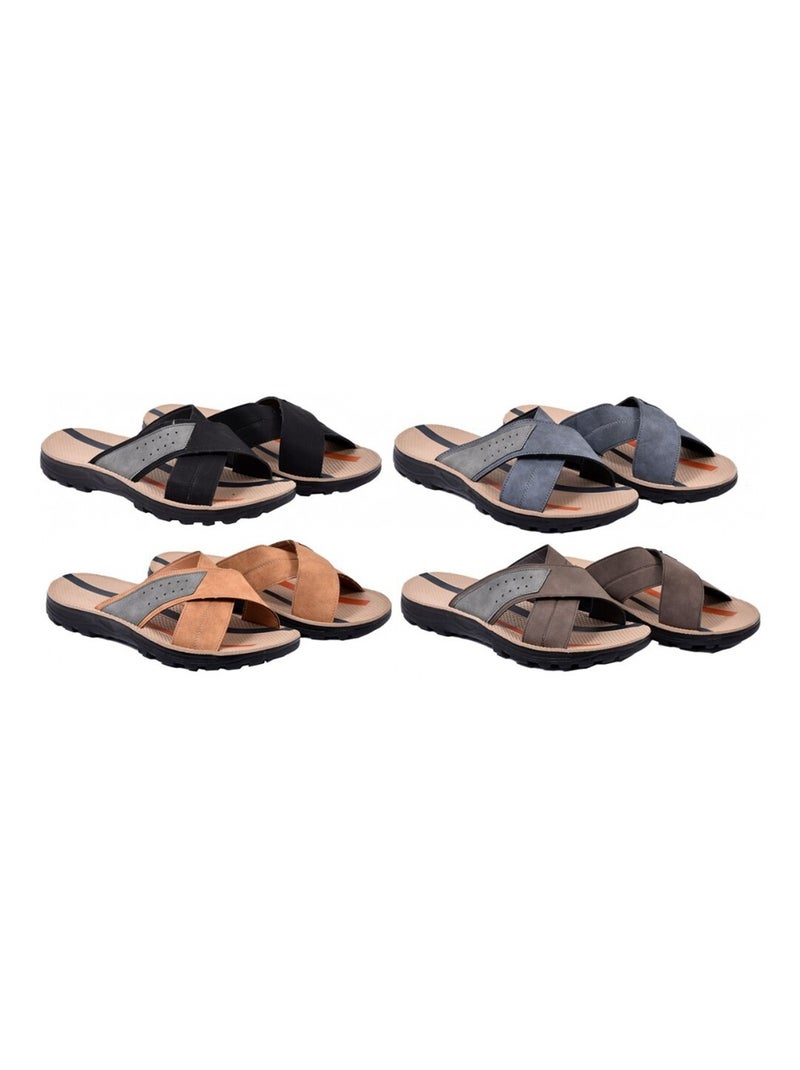 Sandali PREMIUM aperti Marrone - Kiabi