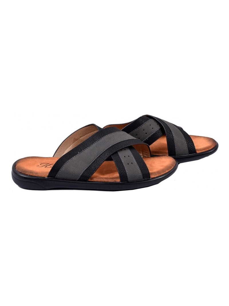 Sandali PREMIUM aperti Nero - Kiabi