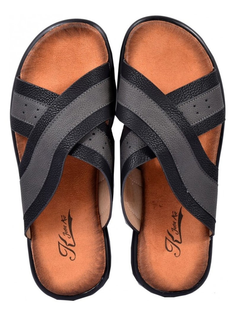 Sandali PREMIUM aperti Nero - Kiabi