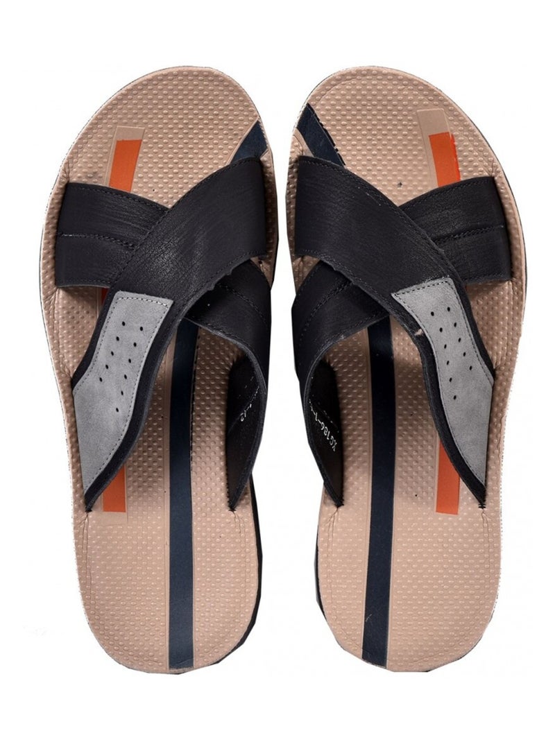Sandali PREMIUM aperti Nero - Kiabi