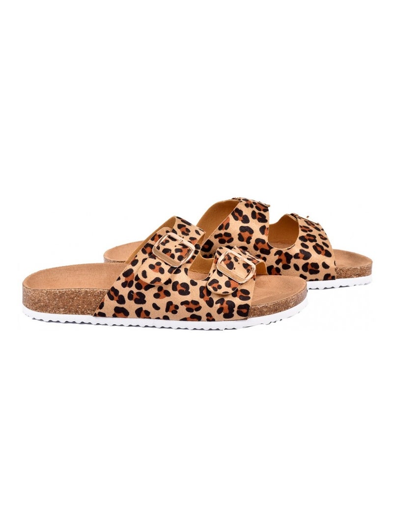 Sandali PREMIUM Fibbia Cammello - Kiabi