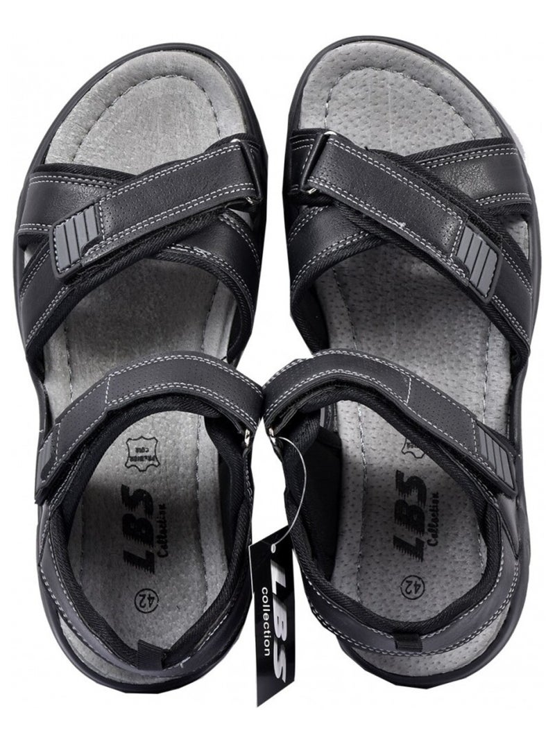 Sandali PREMIUM LBS Scratch Nero - Kiabi