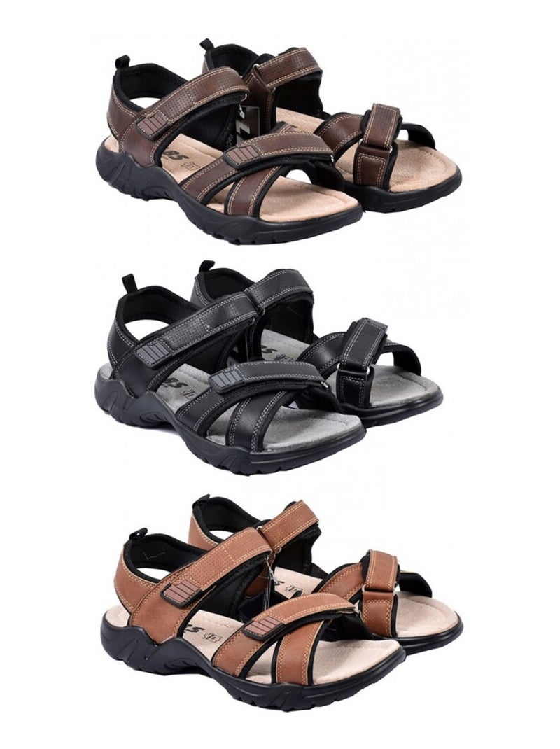 Sandali PREMIUM LBS Scratch Nero - Kiabi