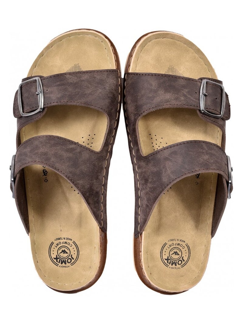 Sandali PREMIUM Marrone - Kiabi