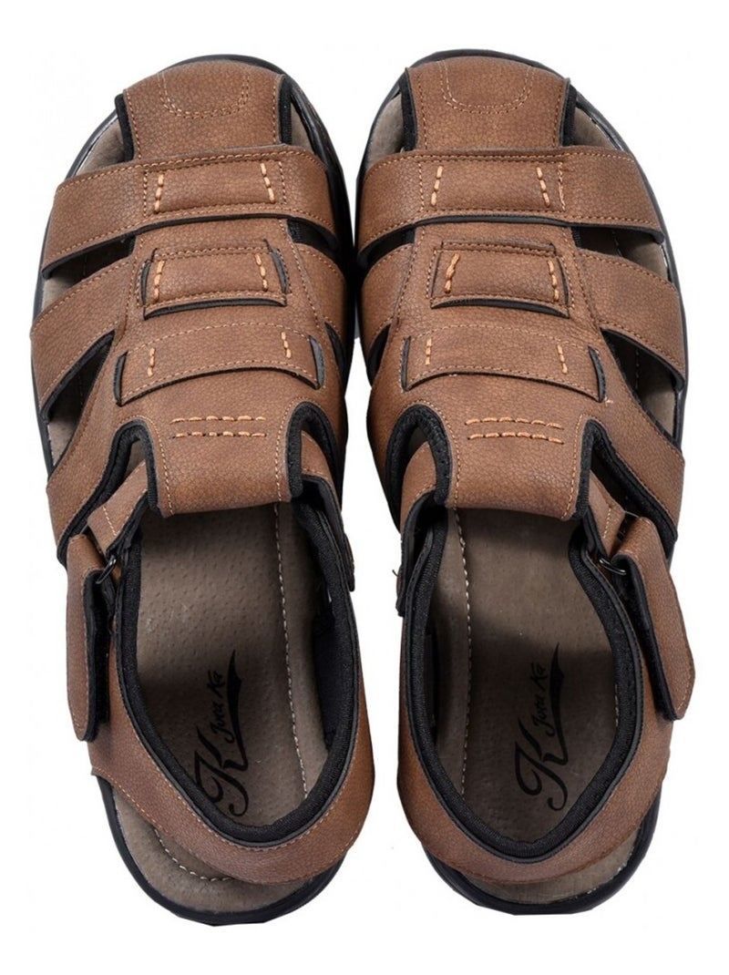 Sandali PREMIUM Scratch Cammello - Kiabi