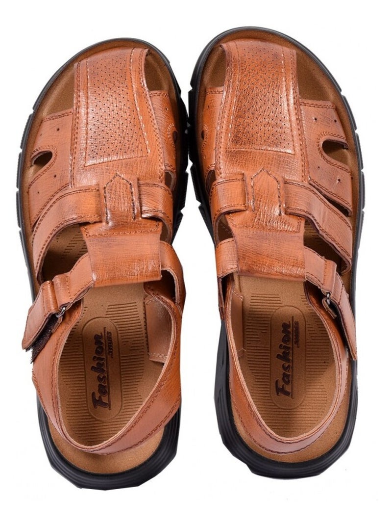 Sandali PREMIUM Scratch Cammello - Kiabi