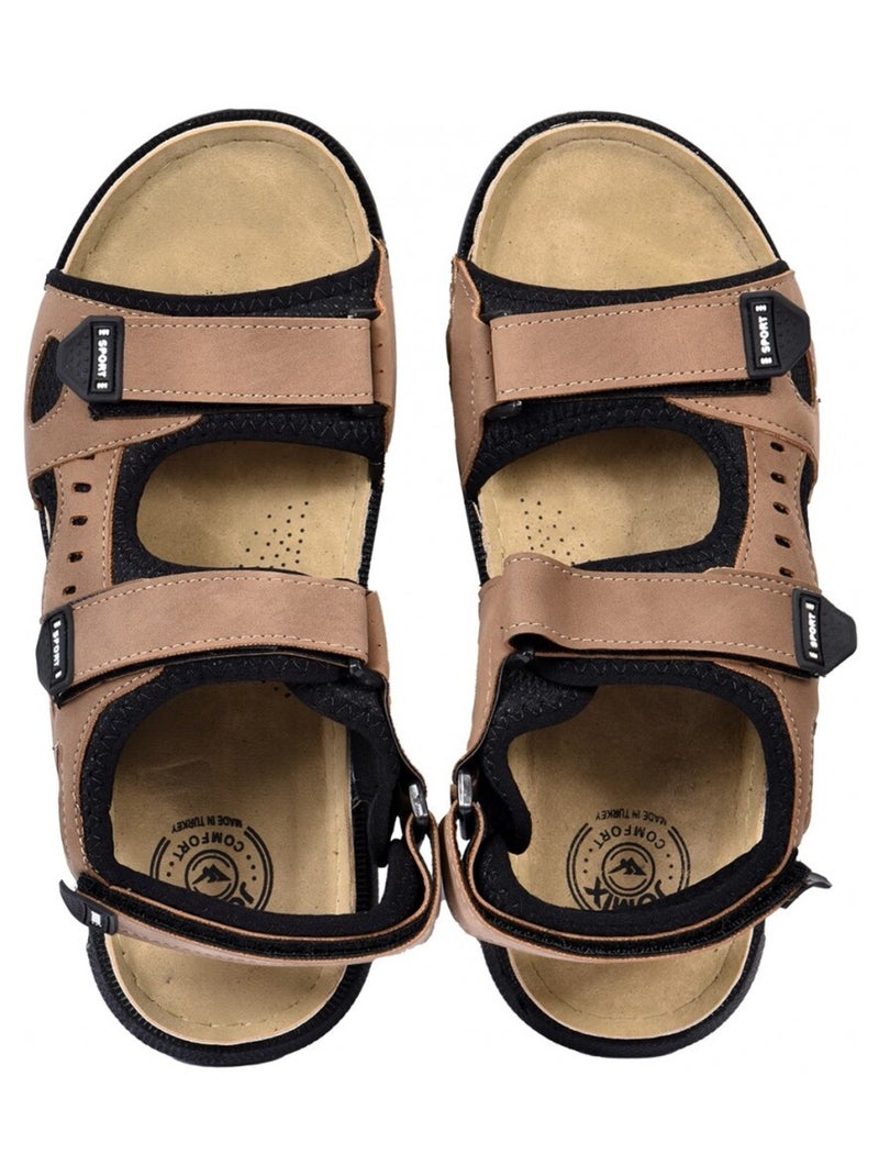 Sandali PREMIUM Scratch Cammello - Kiabi