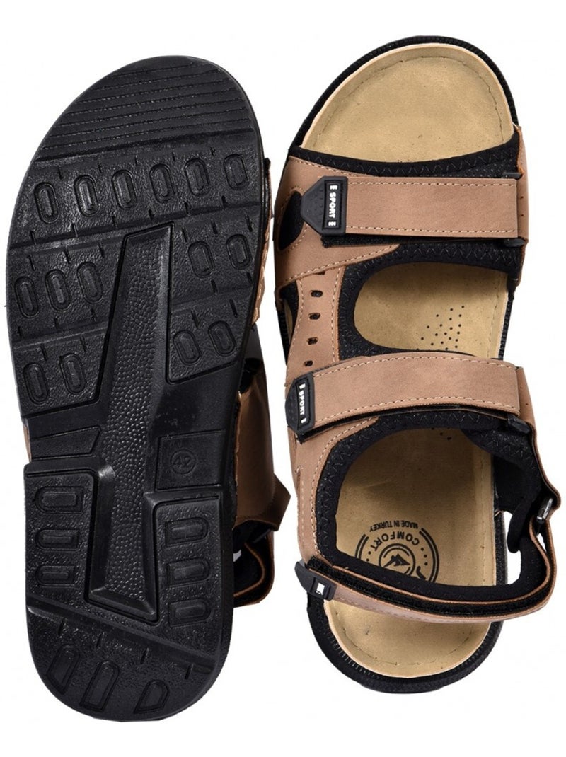 Sandali PREMIUM Scratch Cammello - Kiabi