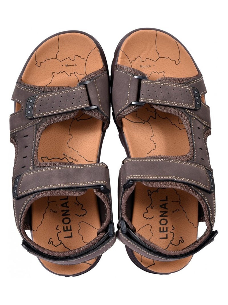 Sandali PREMIUM Scratch Marrone avana - Kiabi