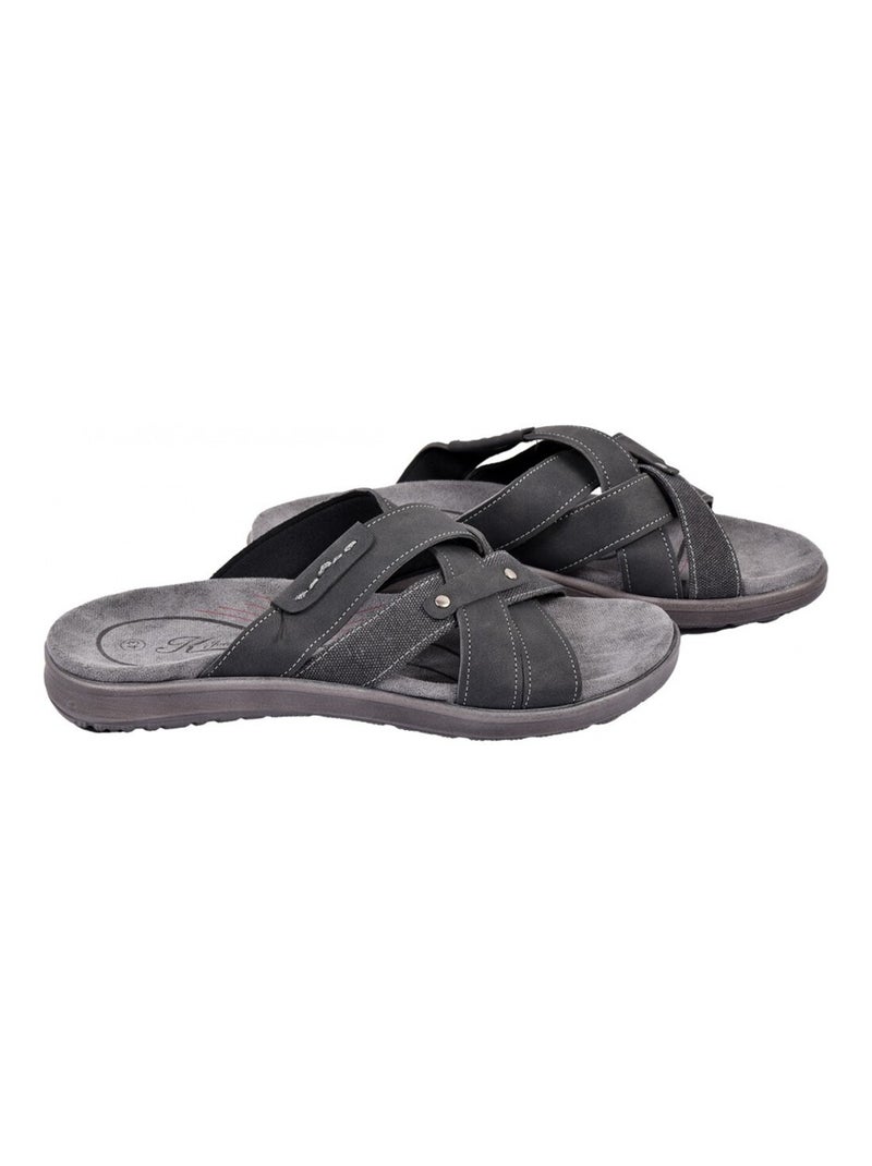 Sandali PREMIUM uomo Nero - Kiabi