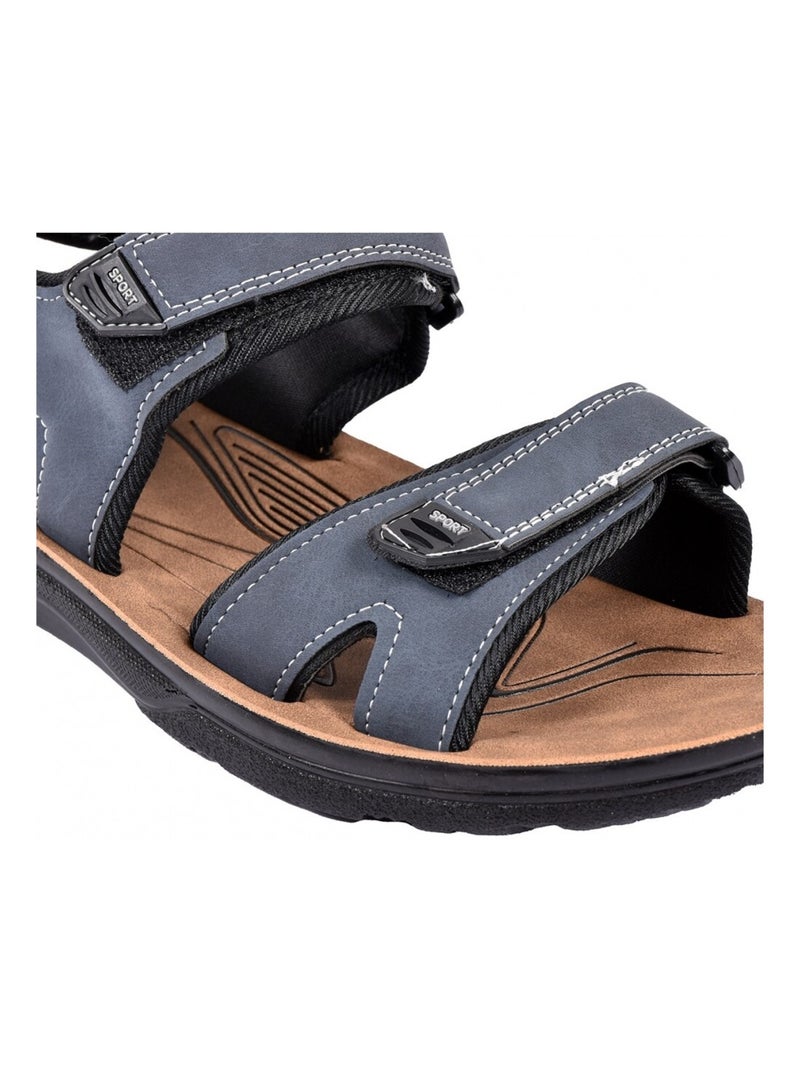 Sandali PREMIUM Velcro Blu - Kiabi