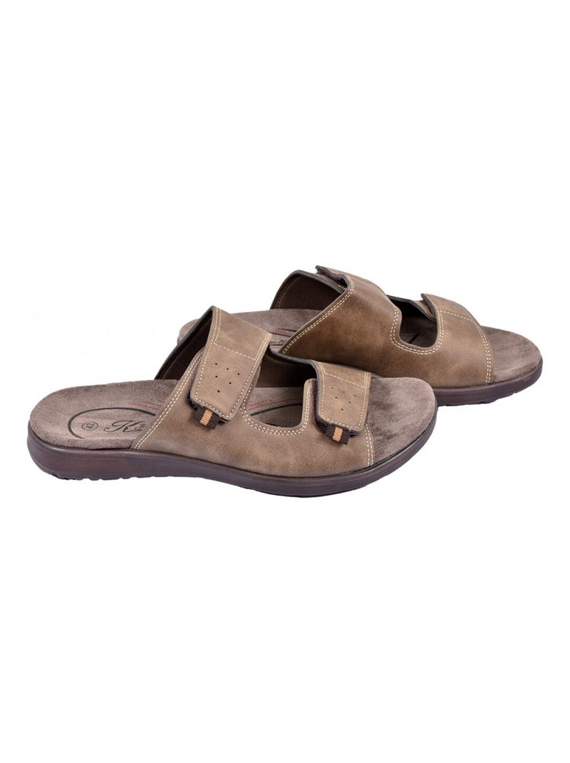 Sandali PREMIUM Velcro Cachi - Kiabi