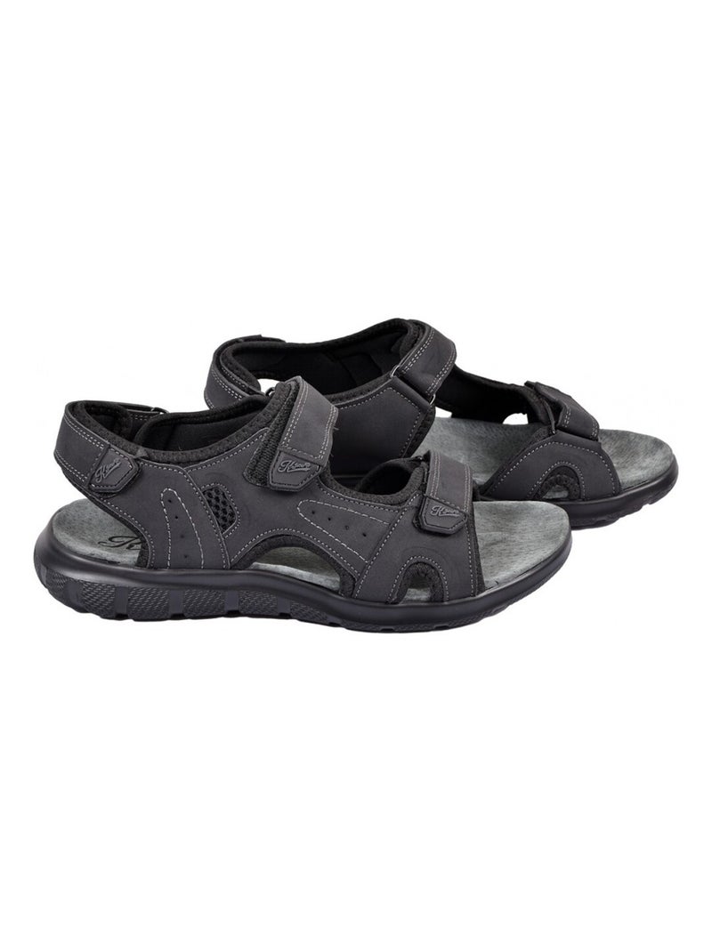Sandali PREMIUM Velcro Nero - Kiabi