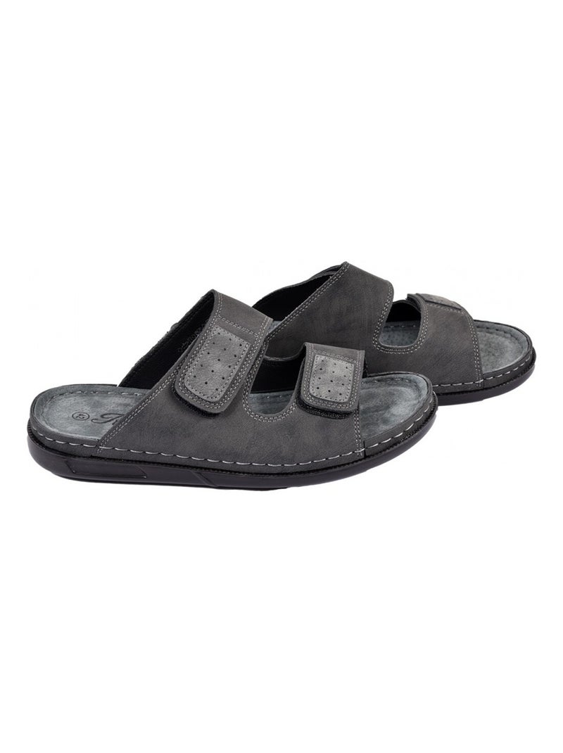Sandali PREMIUM Velcro Nero - Kiabi