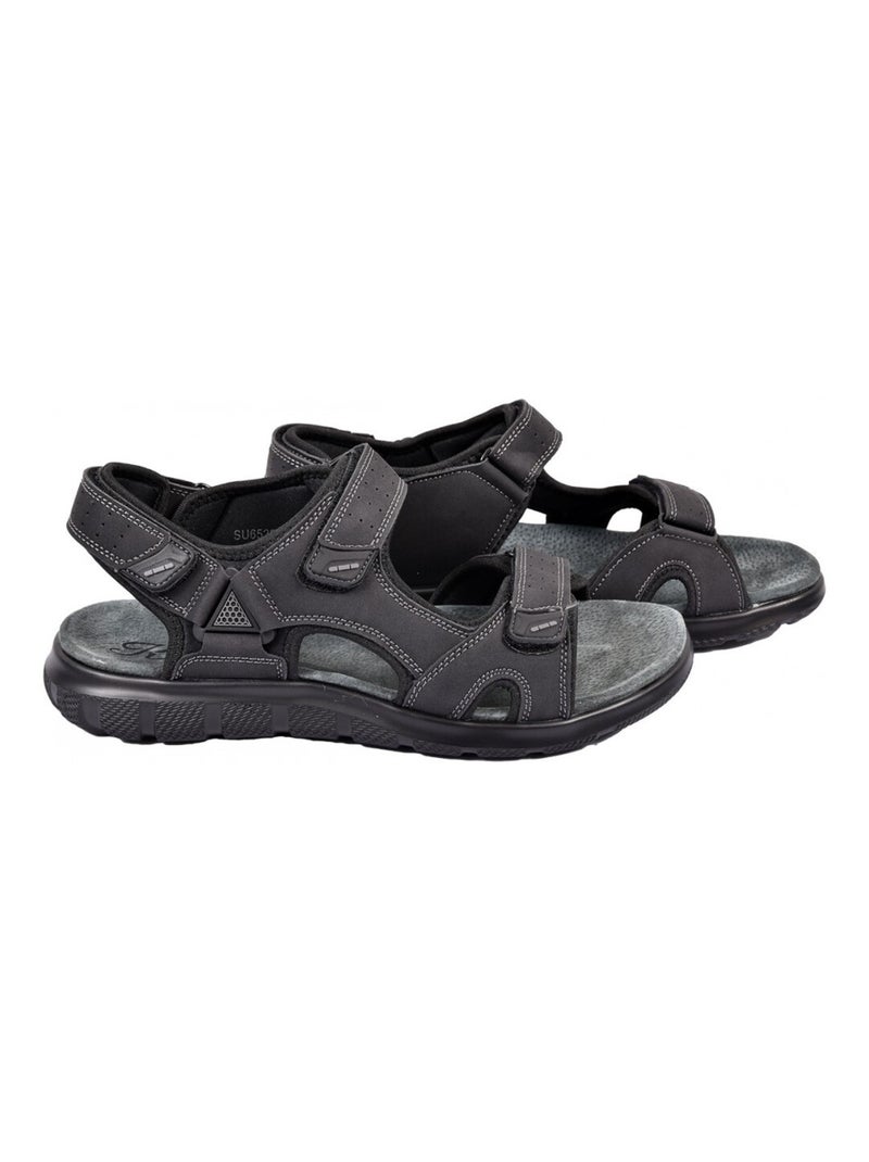 Sandali PREMIUM Velcro Nero - Kiabi
