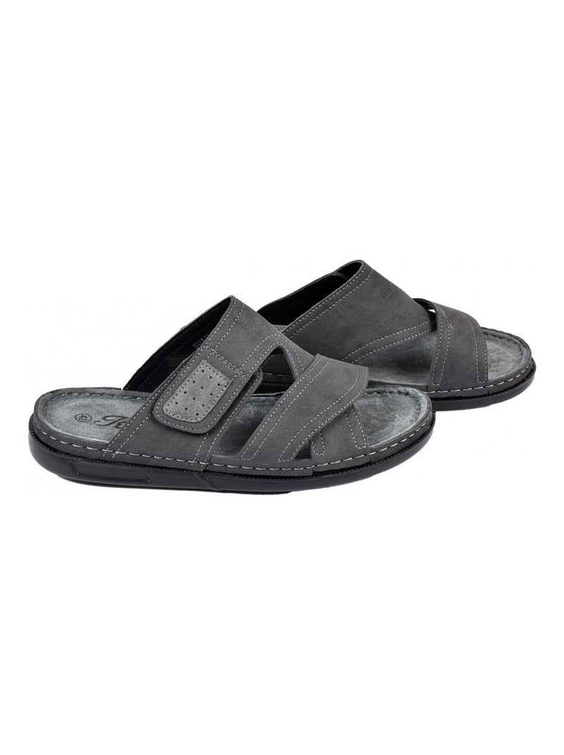 Sandali PREMIUM Velcro Nero - Kiabi