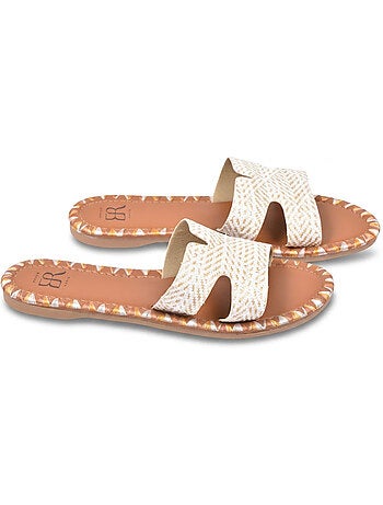 Sandali Slide Uomo Intreccio Vacanza 2 Colori OZABI