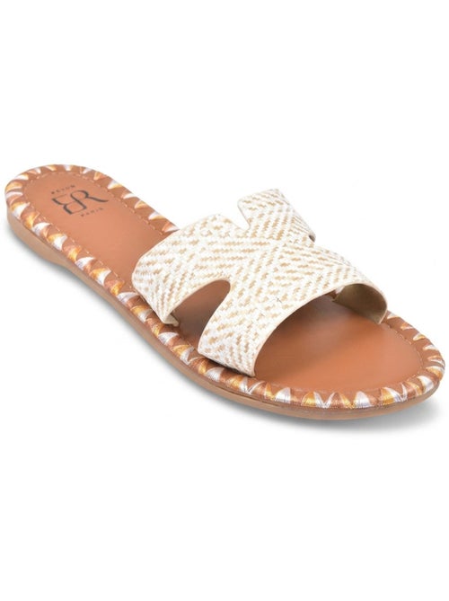 Sandali Slide Uomo Intreccio Vacanza 2 Colori OZABI - Kiabi