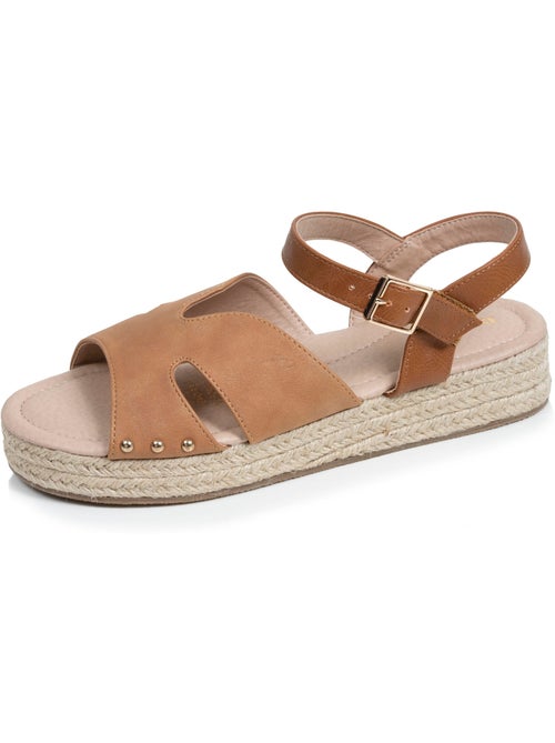 Sandali soletta in memory tacco 3,5 cm - Kiabi Sandali soletta in memory tacco 3,5 cm - Kiabi