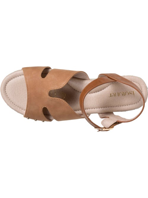 Sandali soletta in memory tacco 3,5 cm - Kiabi Sandali soletta in memory tacco 3,5 cm - Kiabi
