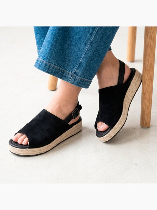 Sandali soletta in memory tacco 3,5 cm  Isotoner - Kiabi