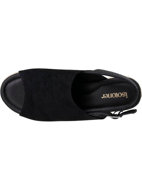 Sandali soletta in memory tacco 3,5 cm  Isotoner - Kiabi