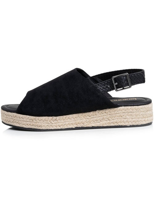 Sandali soletta in memory tacco 3,5 cm  Isotoner - Kiabi