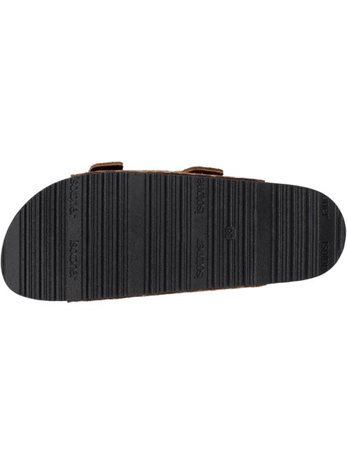 Sandali sottopiede in pelle patch everywear comfort heel Isotoner - Kiabi Sandali sottopiede in pelle patch everywear comfort heel Isotoner - Kiabi