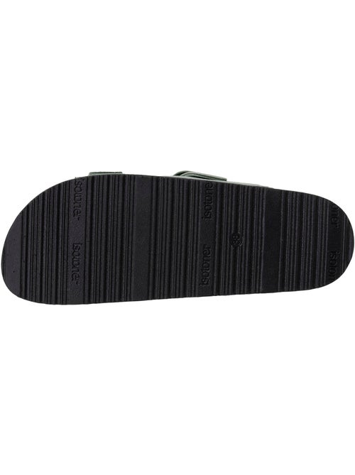 Sandali sottopiede in pelle patch everywear comfort heel  Isotoner - Kiabi