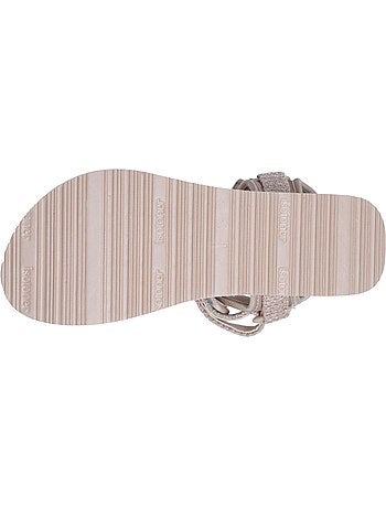 Sandali suola comoda e leggera da 3,5 cm, sandalo per spiaggia, piscina, Isotoner