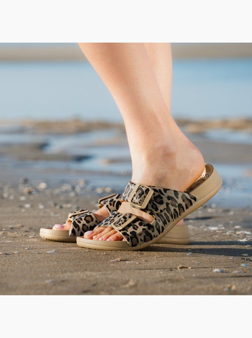 Sandali suola extra-flex e leggera, patch sul tallone ultra-confortevole  Isotoner - Kiabi