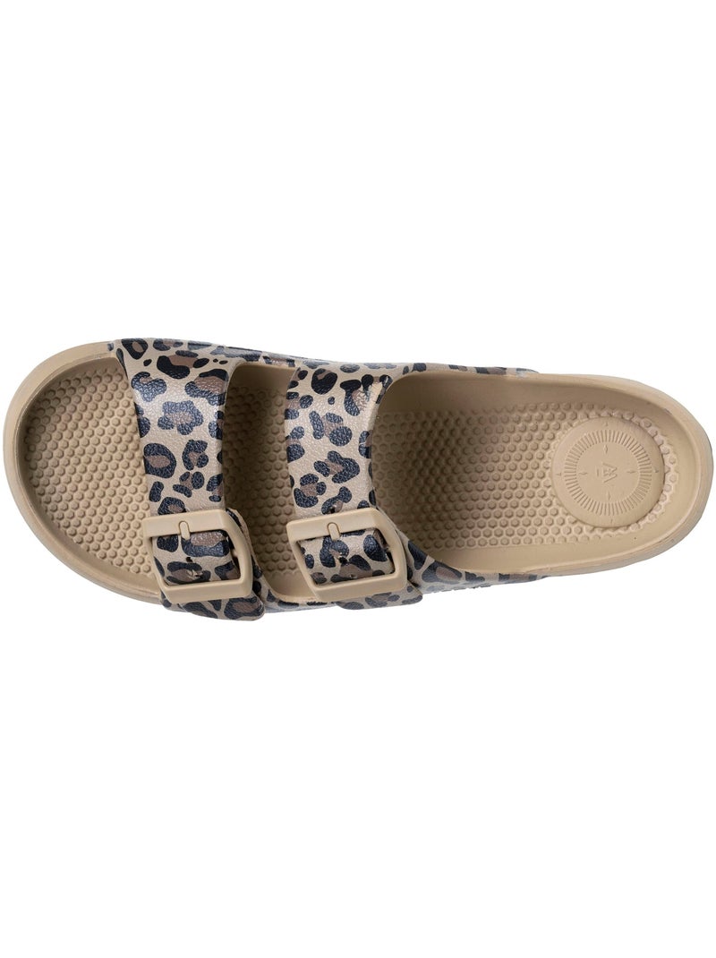 Sandali suola extra-flex e leggera, patch sul tallone ultra-confortevole  Isotoner Beige - Kiabi