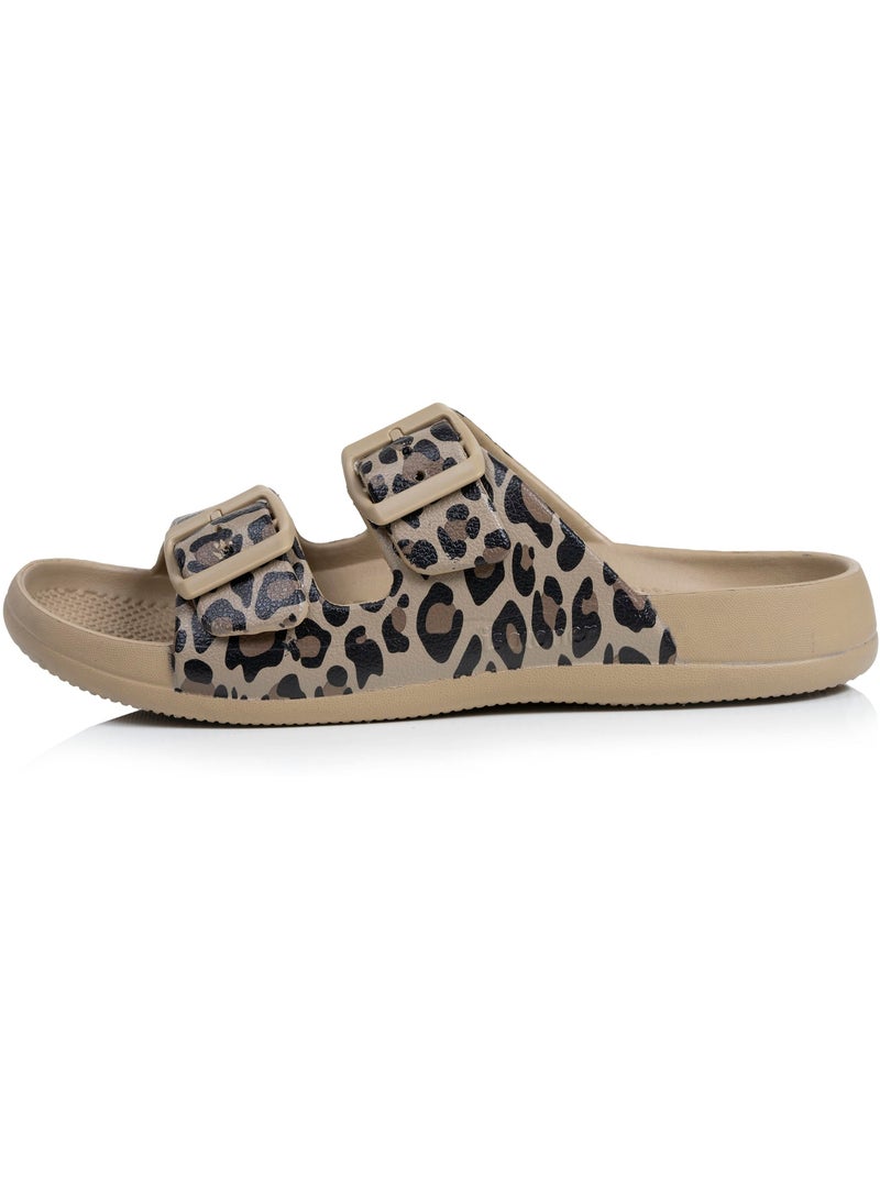 Sandali suola extra-flex e leggera, patch sul tallone ultra-confortevole  Isotoner Beige - Kiabi