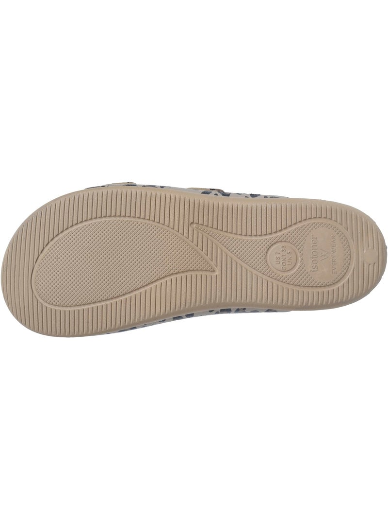 Sandali suola extra-flex e leggera, patch sul tallone ultra-confortevole  Isotoner Beige - Kiabi
