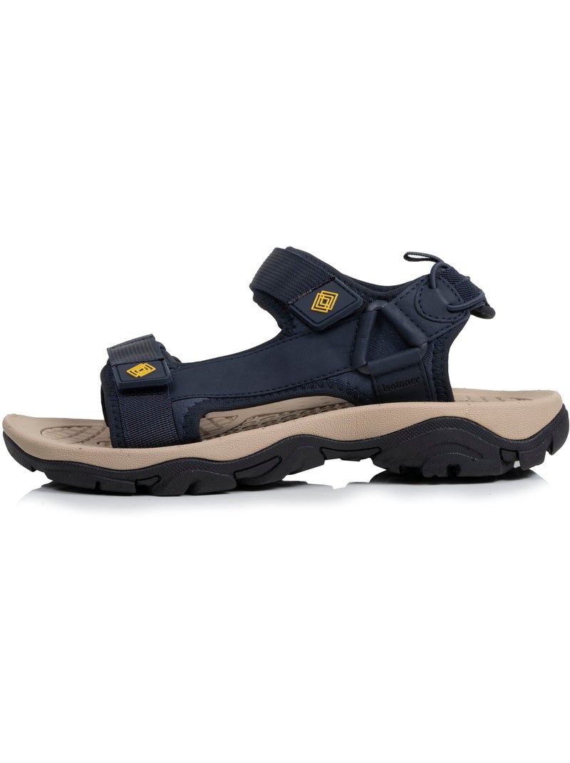 Sandali suola sportiva, confortevole e leggera, sandalo per la spiaggia, la  Isotoner Blu marino - Kiabi