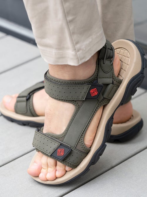 Sandali suola sportiva, confortevole e leggera, sandalo per la spiaggia, la  Isotoner - Kiabi