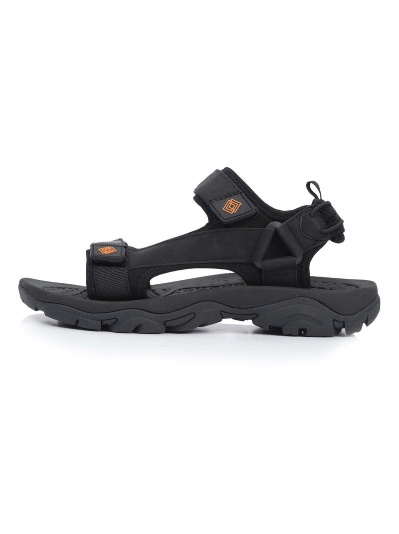 Sandali suola sportiva, confortevole e leggera, sandalo per la spiaggia, la  Isotoner Nero - Kiabi
