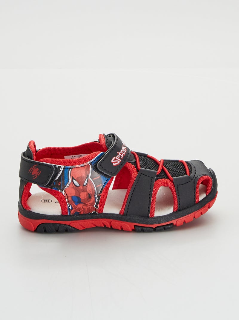 Sandali tipo sportivo 'Spiderman' NERO - Kiabi