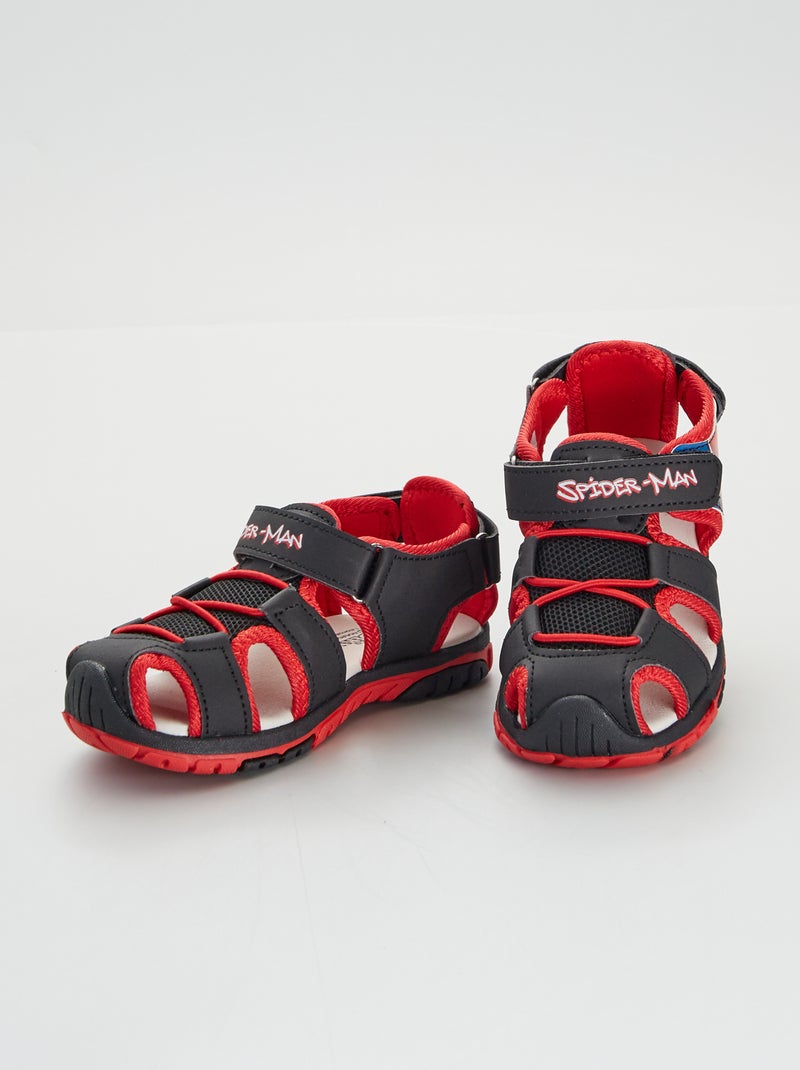 Sandali tipo sportivo 'Spiderman' NERO - Kiabi