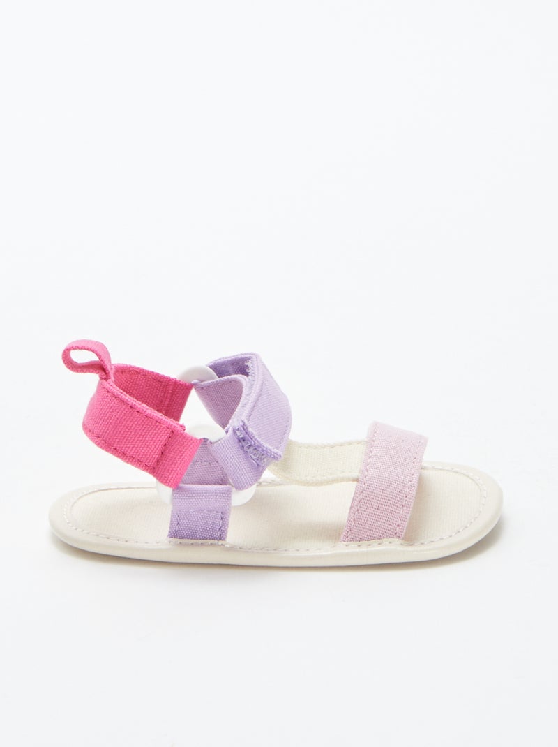 Sandali tipo trekking multicolori ROSA - Kiabi