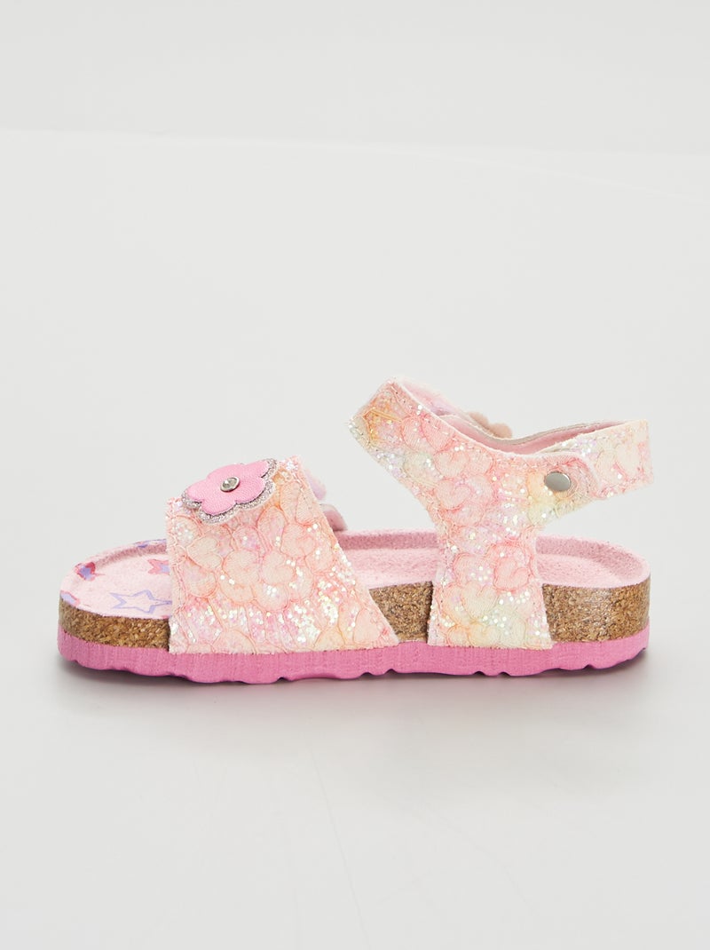 Sandali 'unicorno' rosa - Kiabi