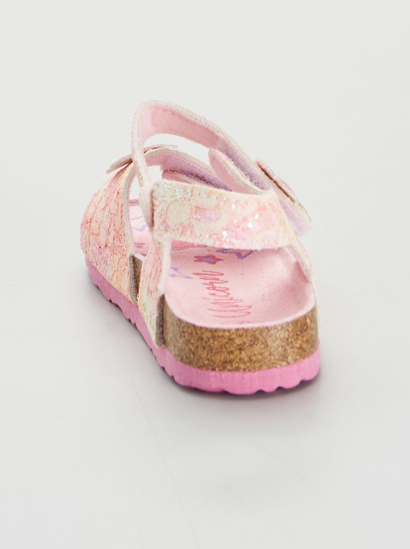 Sandali 'unicorno' rosa - Kiabi