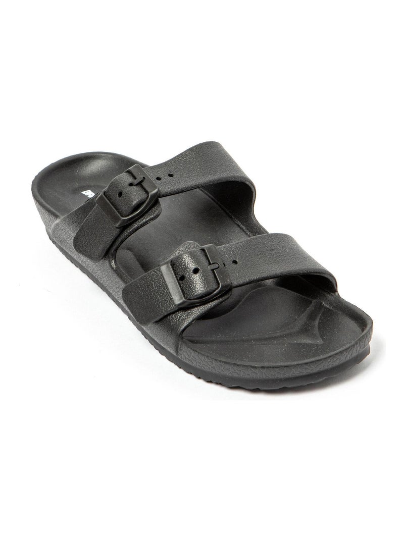 Sandali Unisex suola in gomma Nero - Kiabi