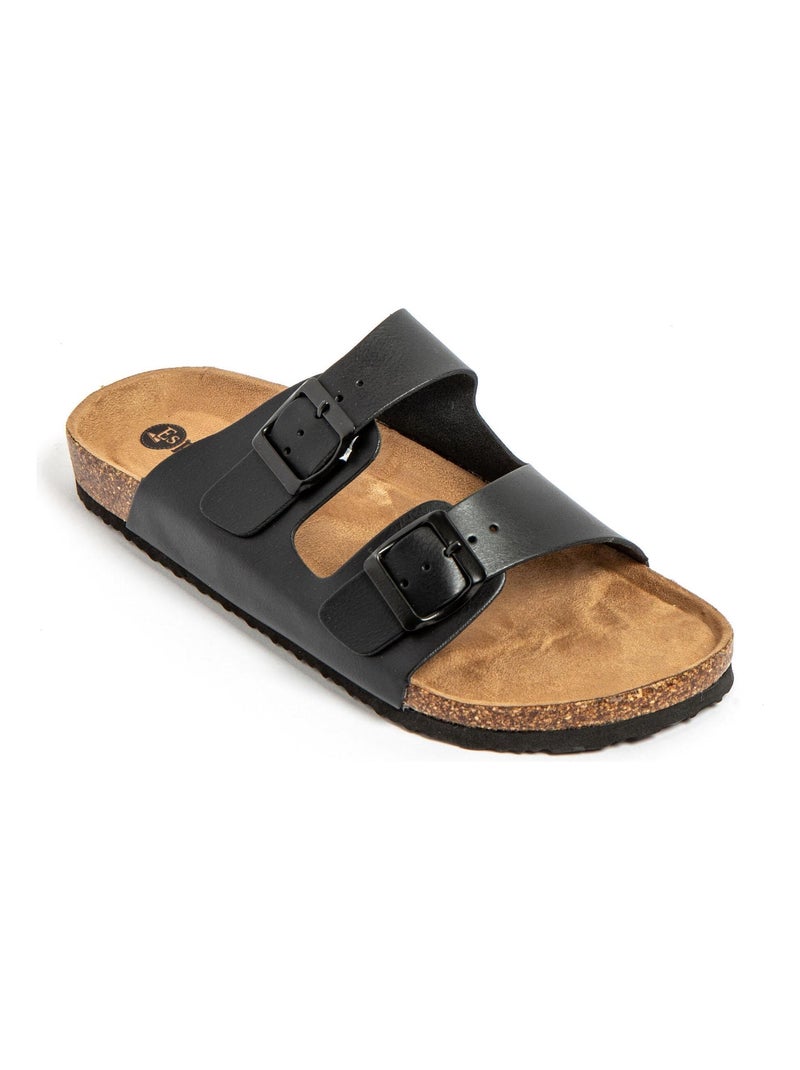 Sandali Unisex suola in gomma Nero - Kiabi