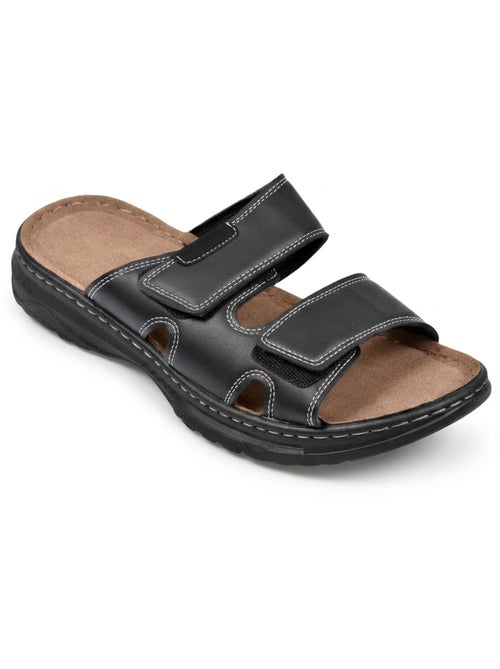 Sandali Uomo Comfort Doppio Strappo Antiscivolo Estate OZABI - Kiabi Sandali Uomo Comfort Doppio Strappo Antiscivolo Estate OZABI - Kiabi