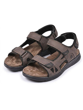 Sandali uomo comfort marcia regolabili suola antiscivolo OZABI